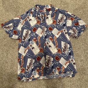 MEN’S HAWAIIAN SHIRT SIZE LARGE